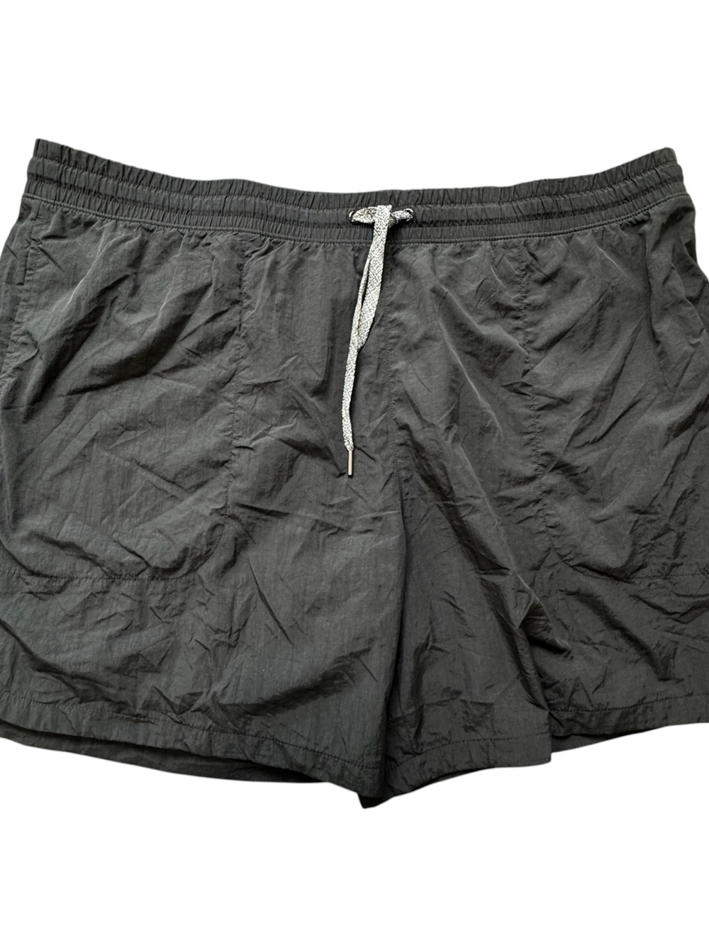 All In Motion Mens Athletic Short Black Pockets Liner Drawstring Size XXL